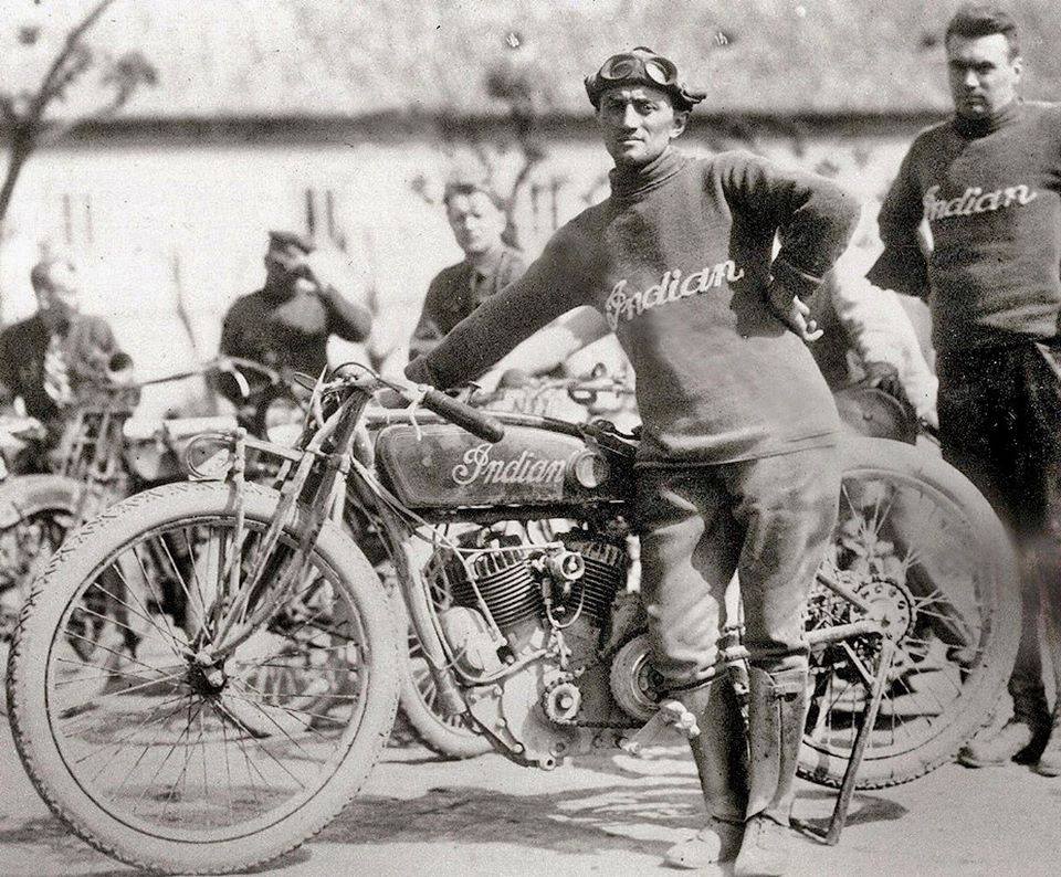 Indian 1921 racer at Daytona